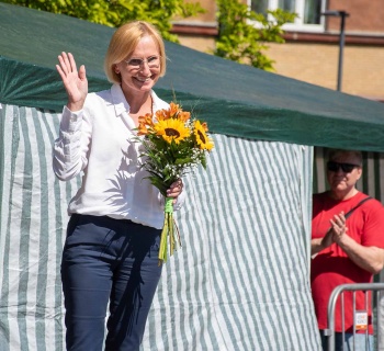 1. máj Ostrava 2025: Konečná vzkázala Fialovi, ať si vezme zbraně a táhne