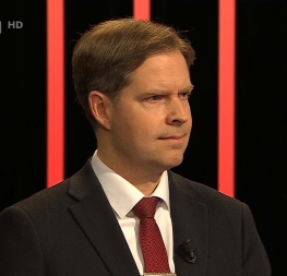 Ondřej Dostal v pořadu Máte slovo na ČT1, debata o válce na Ukrajině, 22. května 2025