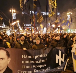 Banderismus a nacismus na Ukrajině – pochod na počest Bandery