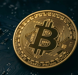 Bitcoinová aféra: ilustrace digitální měny Bitcoin