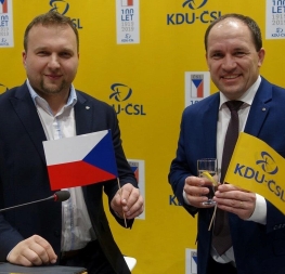 Ilustrační foto: představitelé KDU-ČSL v době krize vlády v Česku 2025