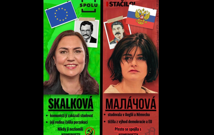Jana Skalková obětí komunistů – volební grafika KDU-ČSL