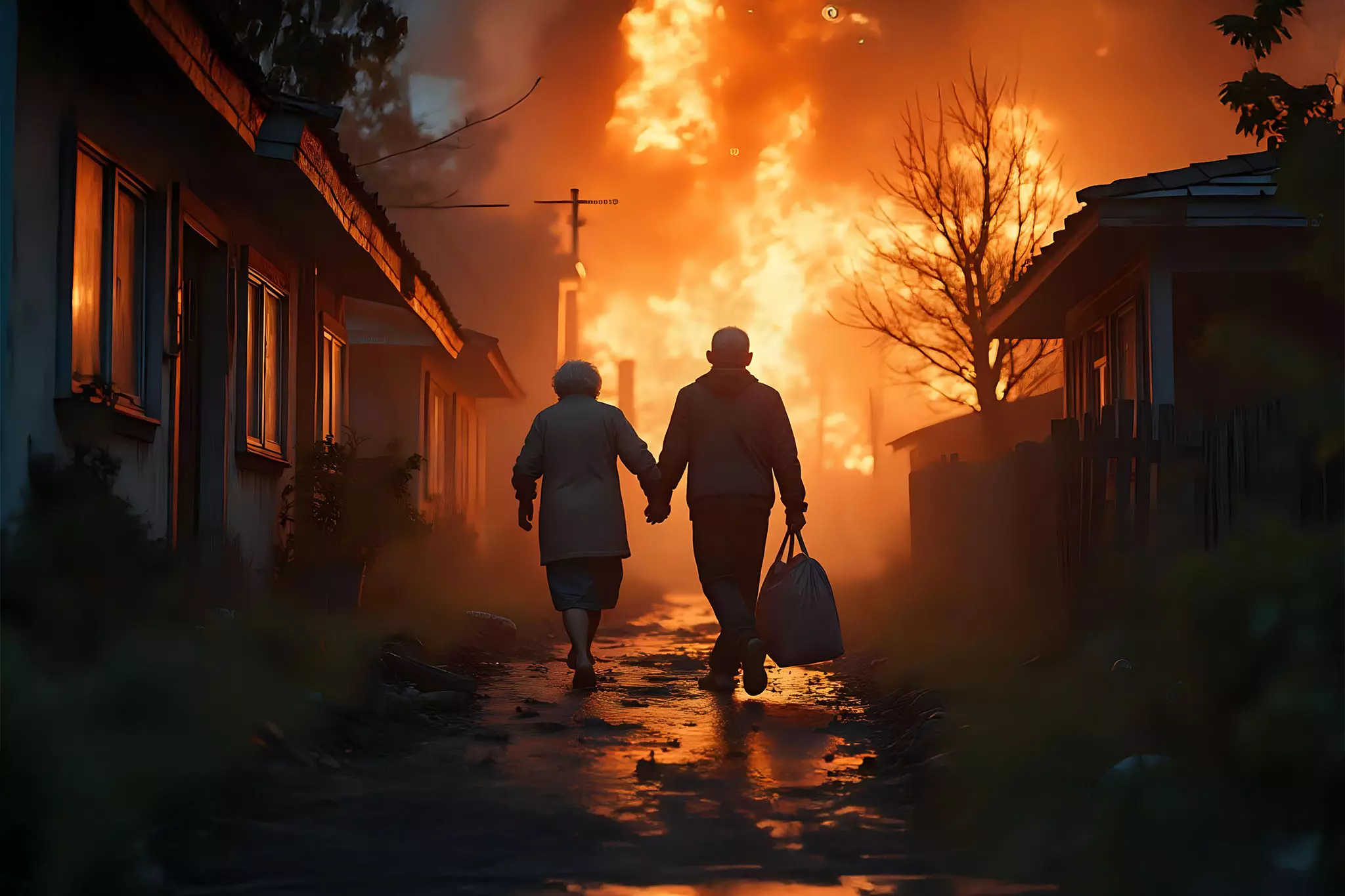 Ilustrační foto evakuace, Evropa se připravuje. Ale na co vlastně?