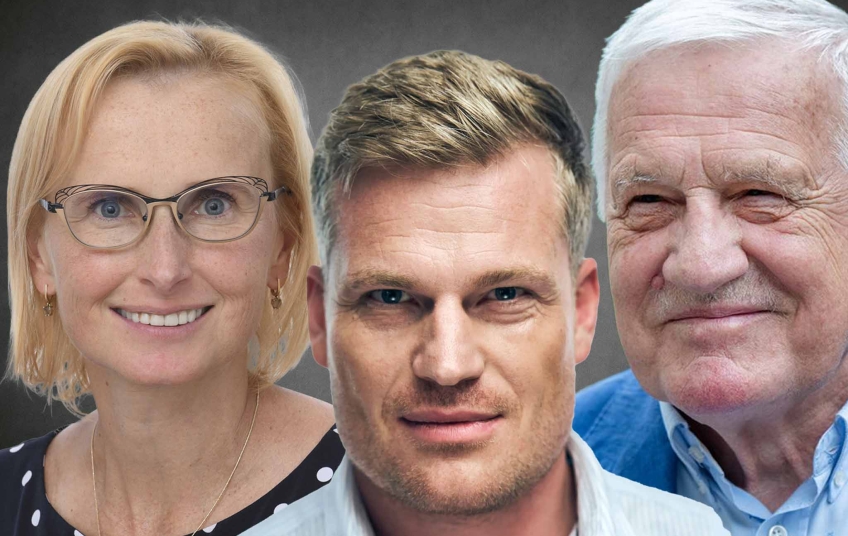 Portrét Kateřiny Konečné, Filipa Turka a Václava Klause v kontextu iránské kauzy