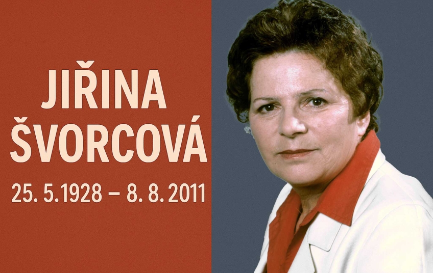 Jiřina Švorcová – portrét české herečky u příležitosti výročí narození, 25. května 1928 – 8. srpna 2011