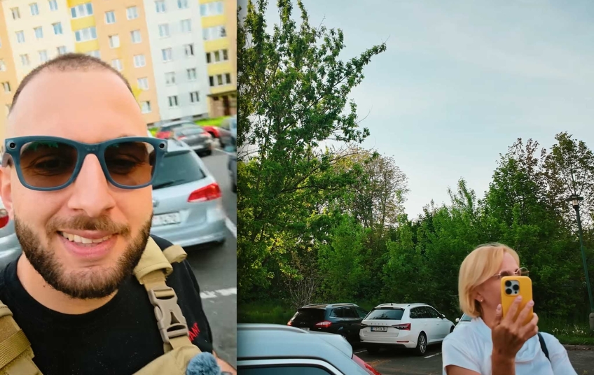 Detektiv Mike jako provokatér na veřejném setkání s Kateřinou Konečnou