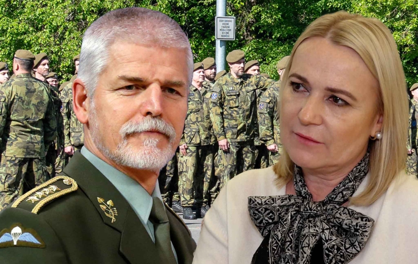 Čeští vojáci na Ukrajině – prezident Petr Pavel a ministryně obrany Jana Černochová o možné misi české armády“