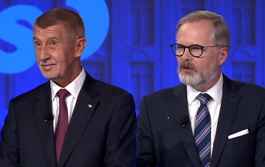 Superduel Babiš a Fiala ve studiu CNN Prima News – ostrá předvolební debata